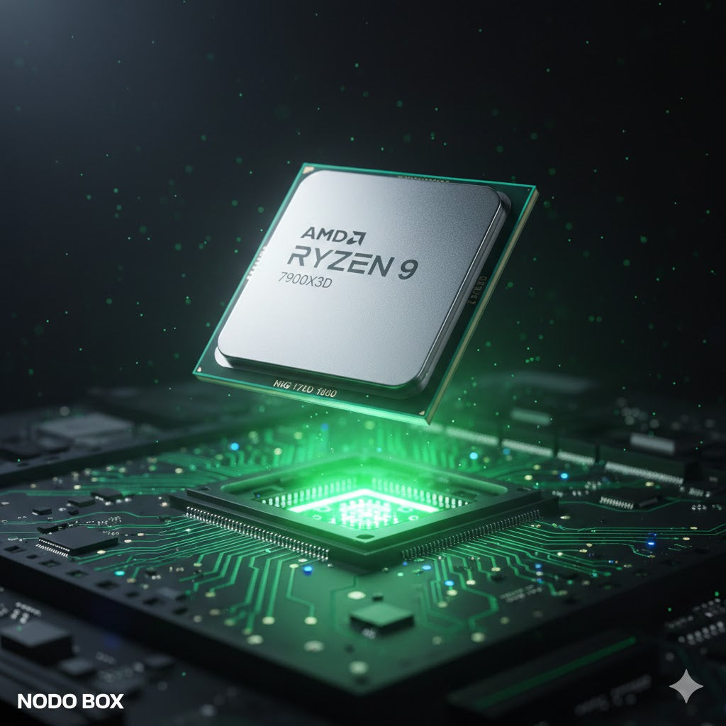 Procesador AMD Ryzen 9 7900X3D 12 Núcleos AM5 - 3D V-Cache hasta 5.6GHz