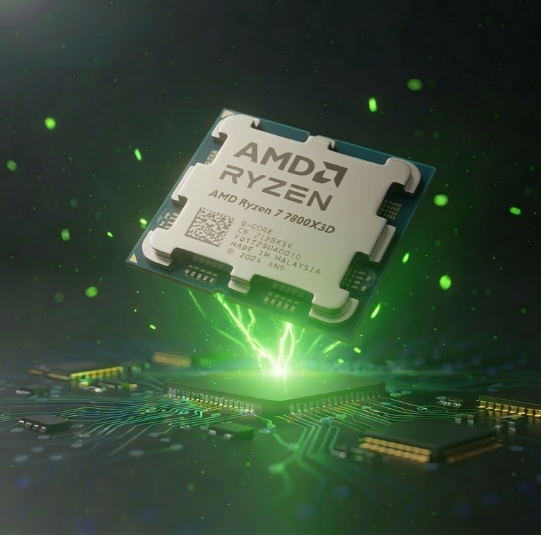 Procesador AMD Ryzen 7 7800X3D 8 Núcleos AM5 - 3D V-Cache 104MB