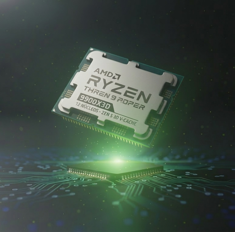 Procesador AMD Ryzen 9 9900X3D 12 Núcleos AM5 - Zen 5 3D V-Cache hasta 5.5GHz